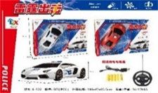 1比10警察遥控车带灯光音乐