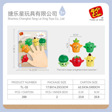 Fruit hand and foot puppet
