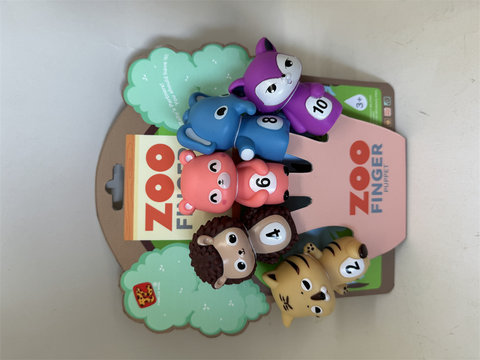 Animal finger puppet toys doll toys