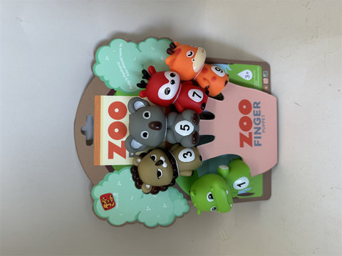 Animal finger puppet toys doll toys