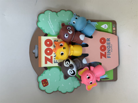 Animal finger puppet toys doll toys