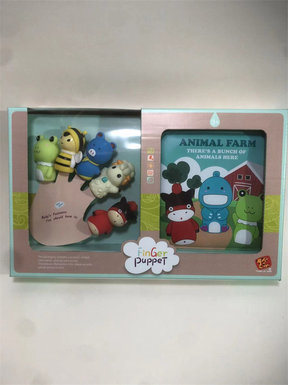 Animal Finger Dolls + Bath Storybook Dolls Toys Dolls Toys