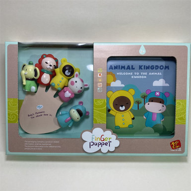 Animal Finger Dolls + Bath Storybook Dolls Toys Dolls Toys