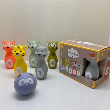 Animal bowling bathroom toys baby toys