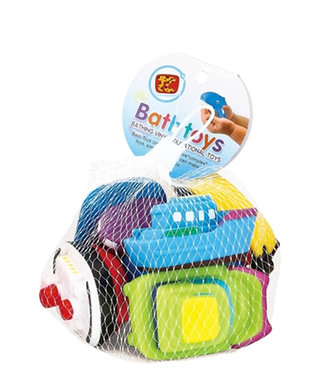 Six bathroom sprinklers, rubber toys, bathroom toys, bath toys, baby toys.