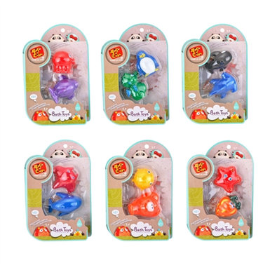 Two bathroom spray marine animal bathroom toys bath toys baby toys (six mixed)