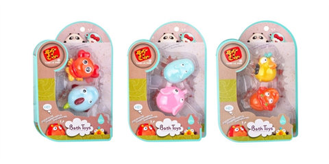 Ocean bathroom series bathroom toys bath toys baby toys (three mixed)