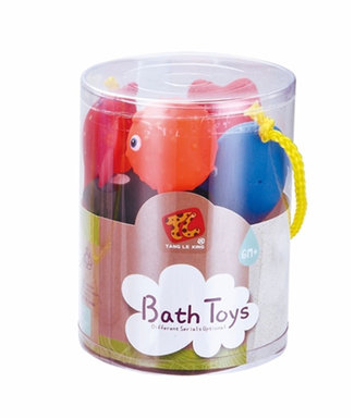 Spray marine animals enamel toys bathroom toys bath toys baby toys (6 sets)