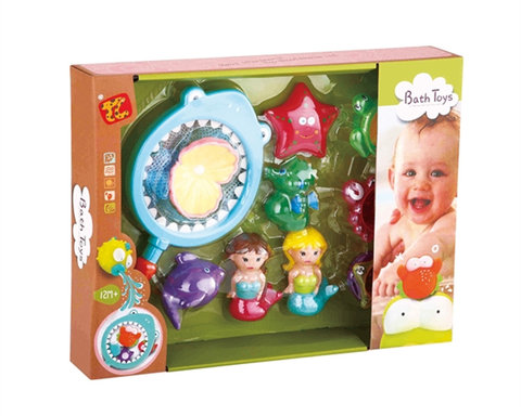 Enamel bathroom combination enamel toy bathroom toy bath toy baby toy