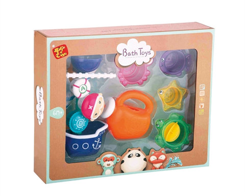 (sunflower) spray combination bathroom toys, bath toys, baby toys