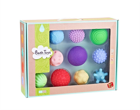 Feel massage ball, bathroom toys, bath toys, baby toys.