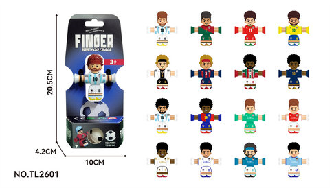 <Desktop Game Decompression Football Series>1 Player with 1 Ball 16 Mixed Models