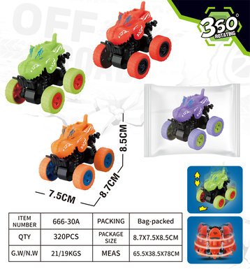 Dualinertiacrocodileoff-roadvehicle