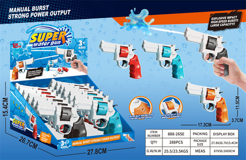 LeftWheelSeriesWaterGun(Setof12)SummerToy