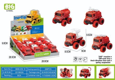 Inertialfiretruck(12units)