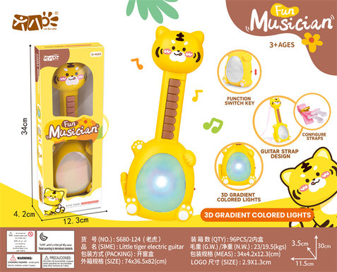 Little tiger electronic guitar toys music toys musical instrument toys