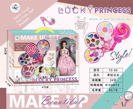 Lucky Princess Lollipop Makeup Doll Toys Family Toys