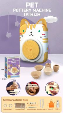 Smart pet electric ceramic machine-cat usb charging