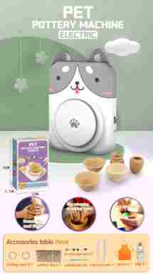 Smart pet electric ceramic machine-dog USB charging