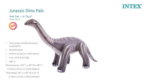 Dinosaur inflatable toy