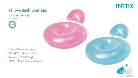 Leisure recliner inflatable toy