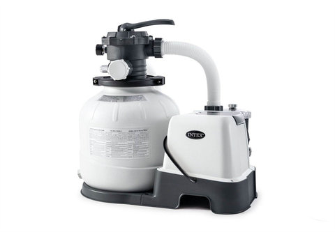 220V electro-catalytic oxidation/salt generator and 14IN sand filter inflatable toy