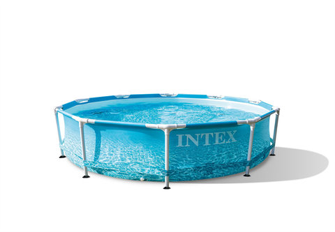 10-foot ocean round pipe rack pool inflatable toy set