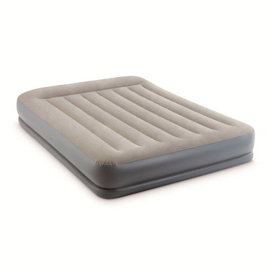 Khaki built-in pillow single layer double wire pull air bed inflatable toy