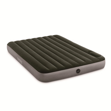 Green double built-in pedal air pump line pull air bed inflatable toy enlarged