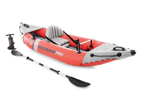 Red Drifting Canoe Inflatable Toy