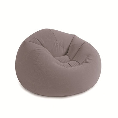 Gray spray stripe lazy bone sofa inflatable toy
