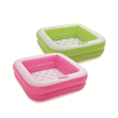 Double-layer square baby pool inflatable toy