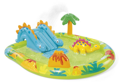 Volcano Island Dinosaur Park Pool Inflatable Toy