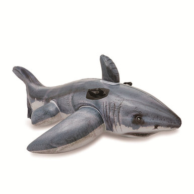 Realistic shark mount inflatable toy