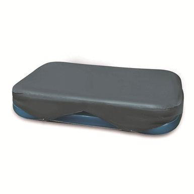 Rectangular pool cover inflatable toy