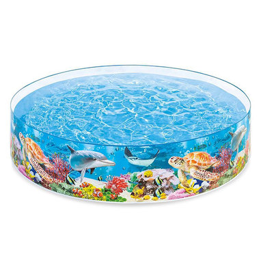 Aquarium rigid rubber pool inflatable toy