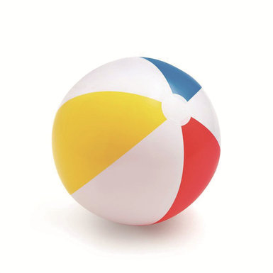 Four-color beach ball inflatable toy