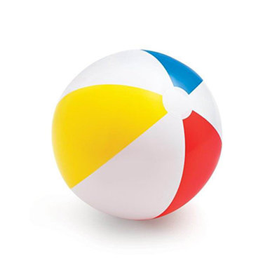 Four-color beach ball inflatable toy