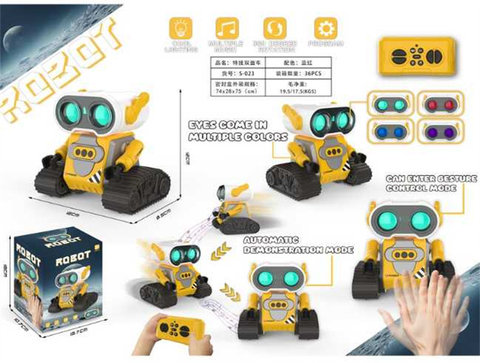 Intelligent remote control robot (with sensing) remote control toy