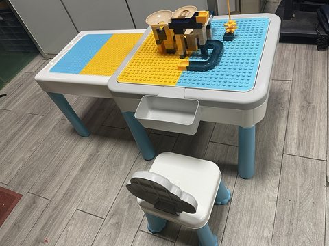 Building blocks, toy building blocks, learning tables