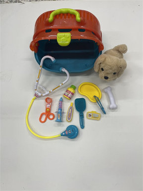 Pet cage, medical equipment, color card set//electric dog/walking "barking toys
