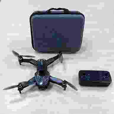 Brushless optical flow two-in-one folding aerial photography, four-axis (carbon fiber shell)