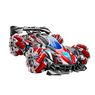 Large size-hull with lighting (adjustable) with spray music drift racing car (remote control car)-dual remote control