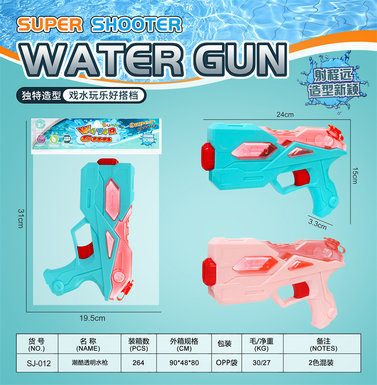 Coolandtrendytransparentwatergun