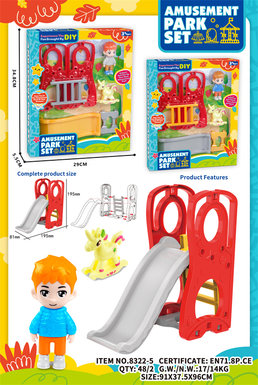 Slide, house toys, girl toys, assembly toys, manufacturers
