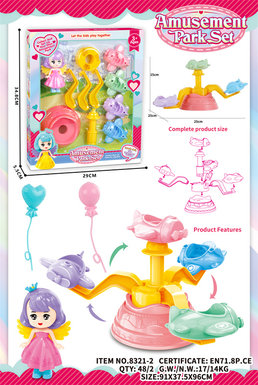 Airplane, house, toys, girls, toys, self-assembling toys, assembling toys