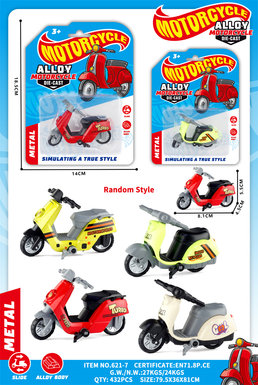 Pedal alloy motorcycle