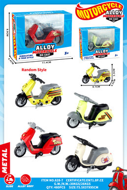 Pedal alloy motorcycle