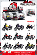 合金摩托车 合金玩具合金模型玩具