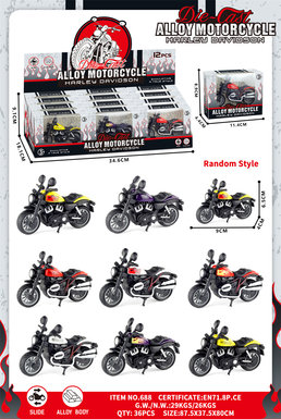 Alloy motorcycle